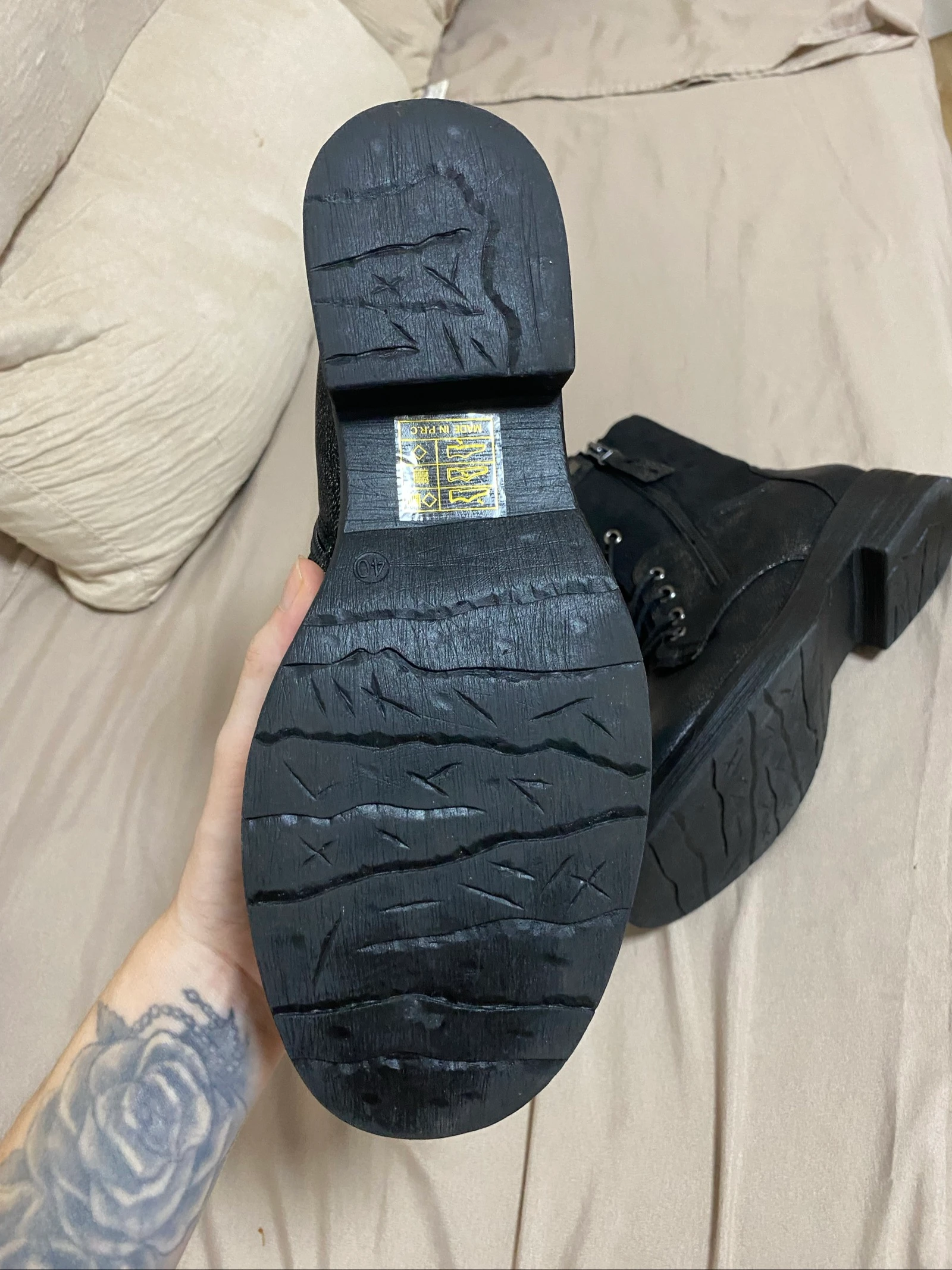 Bottines noirs brillants – photo 3